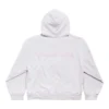 Hoodie met rits aan de achterkant, normale pasvorm “Dirty White baby-pink” 803264TSVP12420