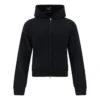 Hoodie met rits “Black” 790382TQVN91000