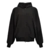 Hoodie met rits, ruime pasvorm “Zwart” 750965TNT391000
