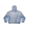 Hoodie met rugprint “Blue” 767877TPVK24313