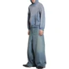 Hoodie met rugprint “Blue” 767877TPVK24313
