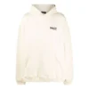 Hoodie met ruime pasvorm voor Political Campaign “White” 620973TKVI98962