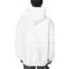 Hoodie met uniformlogo-print “Wit” 620973TIV809000