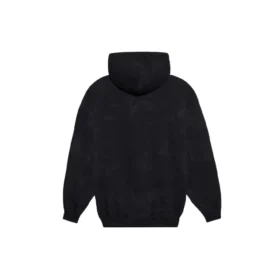 Hoodie met veelkleurige logoprint, zwart 578135TJVI62771