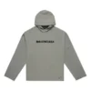 Hoodie met vervaagd logo en distressed-look “Grijs” 661711TKVD68174