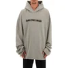 Hoodie met vervaagd logo en distressed-look “Grijs” 661711TKVD68174