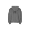 Hoodie met waslabel, middelmatige pasvorm “Grey Black” 725565TNVL61219