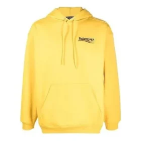 Hoodie Political Campaign, medium pasvorm “Yellow” 600583TKVI97442