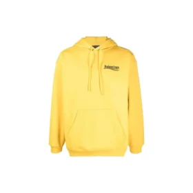 Hoodie Political Campaign, medium pasvorm “Yellow” 600583TKVI97442