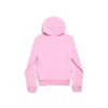 Hoodie zonder logo met ritssluiting, small fit “Lichtroze Wit” 788243TQVK55708