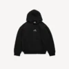 Hoodies voor heren met medium pasvorm in zwart