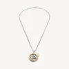 Horoscoop Tweelingen-ketting in goud/zilver