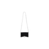 Hourglass fluwelen jersey portemonnee aan ketting “Zwart” 6560502AAPT1000