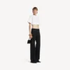 Hourglass-handtas voor dames, XS, in zwart