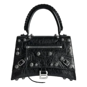 Hourglass X Le Cagole middelgrote handtas “Black” 7815852AAY11000