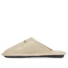 Huispantoffels van kalfsleer “Beige” 736288WB7212010