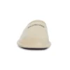 Huispantoffels van kalfsleer “Beige” 736288WB7212010