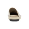 Huispantoffels van kalfsleer “Beige” 736288WB7212010