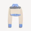 Hybride damestrui in marineblauw/wit