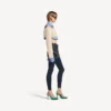 Hybride damestrui in marineblauw/wit