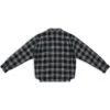 Hybride shirt met V-hals “Anthracite Black White” 704271T41301163