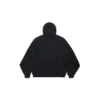 I Love Paris Balenciaga Hoodie, ruime pasvorm “Black Faded” 803265TRVM61041
