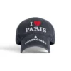 I Love Paris Balenciaga-pet “Zwart” 811743410B21002