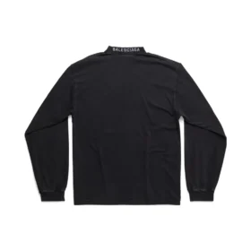 I Love T-shirt met lange mouwen, medium pasvorm “Black” 744449TOVH39034