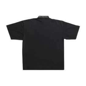 I Love T-shirt met ruime pasvorm “Black” 744439TOVH39034