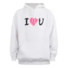 I Love U-Hoodie “White” 570811TJVL69040