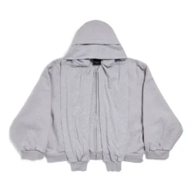 Incognito Boxy Hoodie met ritssluiting, ruime pasvorm “Grijs” 799463TQVX11300
