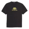 Interlocked BB Regular Fit T-shirt “Zwart” 578139TEV481361