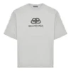 Interlocked BB T-shirt met normale pasvorm “Grijs” 578139TGV751300