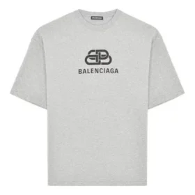 Interlocked BB T-shirt met normale pasvorm “Grijs” 578139TGV751300