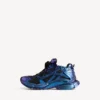 Iriserende herensneaker in blauw