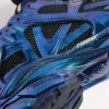 Iriserende herensneaker in blauw
