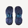 Iriserende herensneaker in blauw