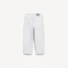 Jackie capri voor dames in wit