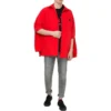 Jassen met dubbele mouwen en ritssluiting “Red” 602278TG0116010