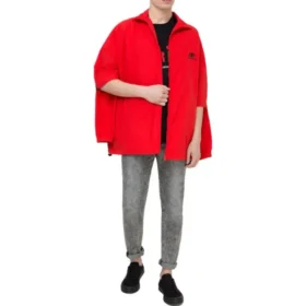 Jassen met dubbele mouwen en ritssluiting “Red” 602278TG0116010