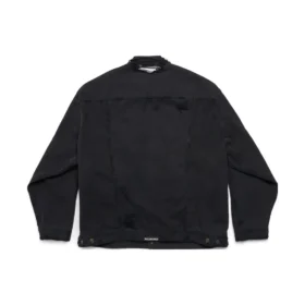 Je t”aime oversized jassen “Zwart” 751357TNW111700