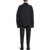 Je t”aime oversized jassen “Zwart” 751357TNW111700