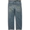 Jeans met rechte pijpen en versleten look “Blue” 745149THW254245