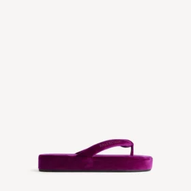 Jet Lag-teenslipper voor dames in paars
