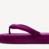 Jet Lag-teenslipper voor dames in paars