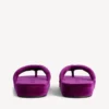 Jet Lag-teenslipper voor dames in paars