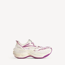 Jet-sneaker voor dames in de kleur ‘eggshell/strawberry pink’