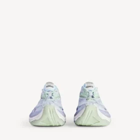Jet-sneaker voor dames in lichtblauw/lila/lime