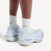 Jet-sneaker voor dames in lichtblauw/lila/lime