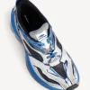 Jet-Sneakers voor heren in wit/blauw/zwart